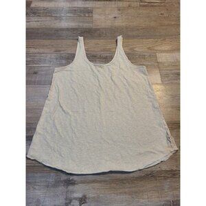American eagle medium women's cream and gold tank top